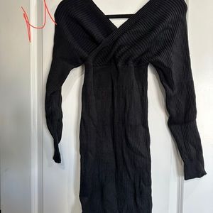 Black Sweater Dress